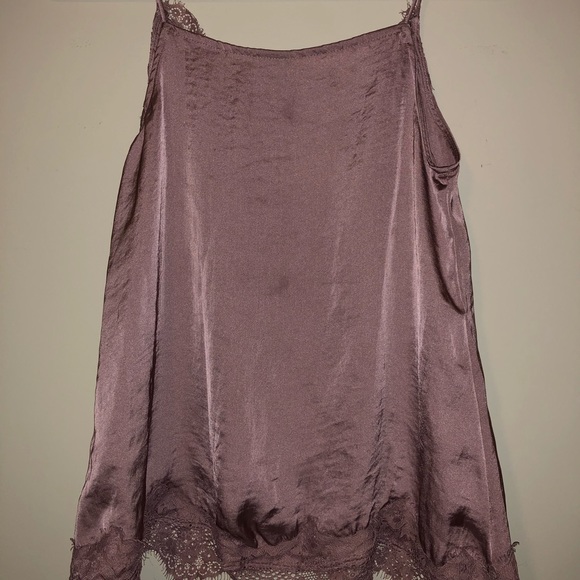 Lavender silk camisole - Picture 2 of 3